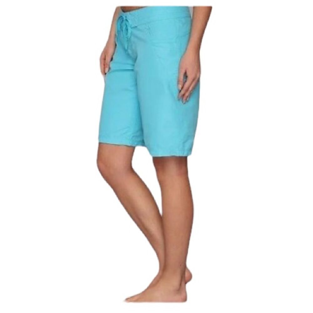 Rip curl love and surf board shorts in turquoise blue with pockets -7